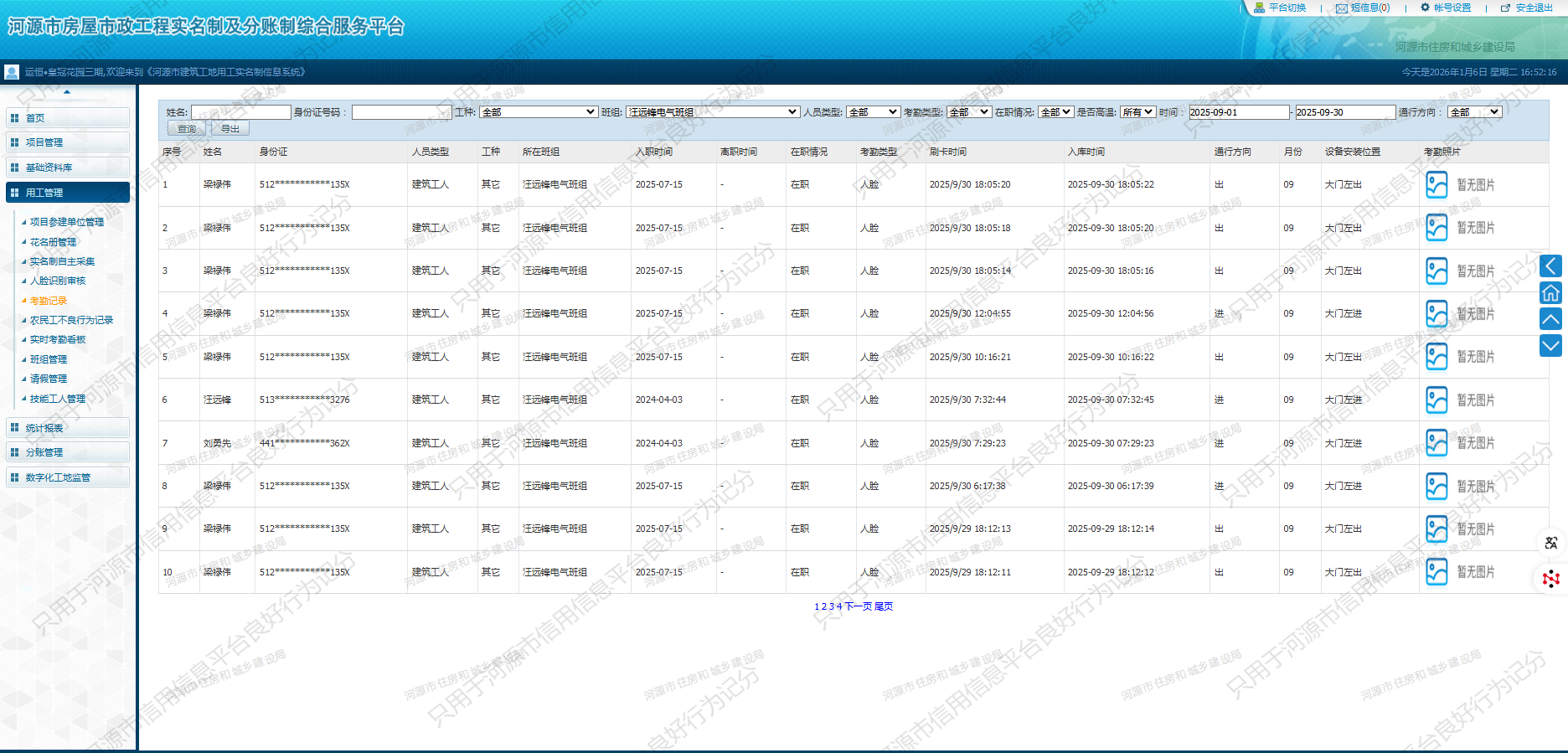 汪远锋电气班组